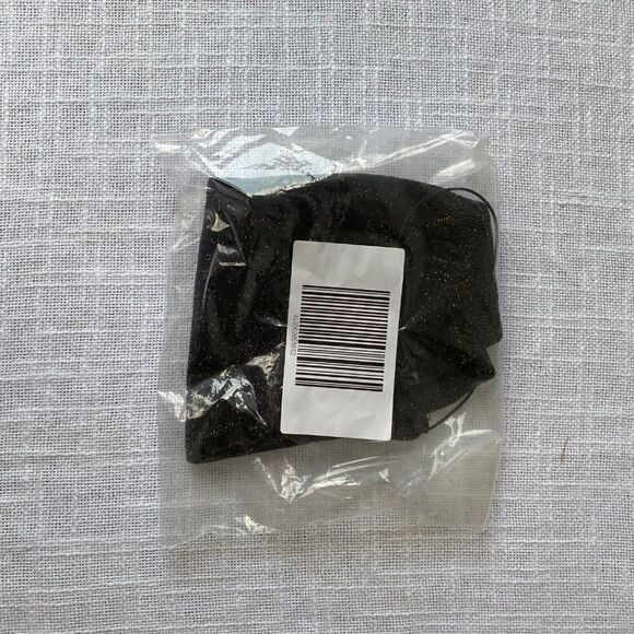 Free People Seamless Brami Black Sparkle Skinny Straps SZ XS/S NWOT - Picture 8 of 10